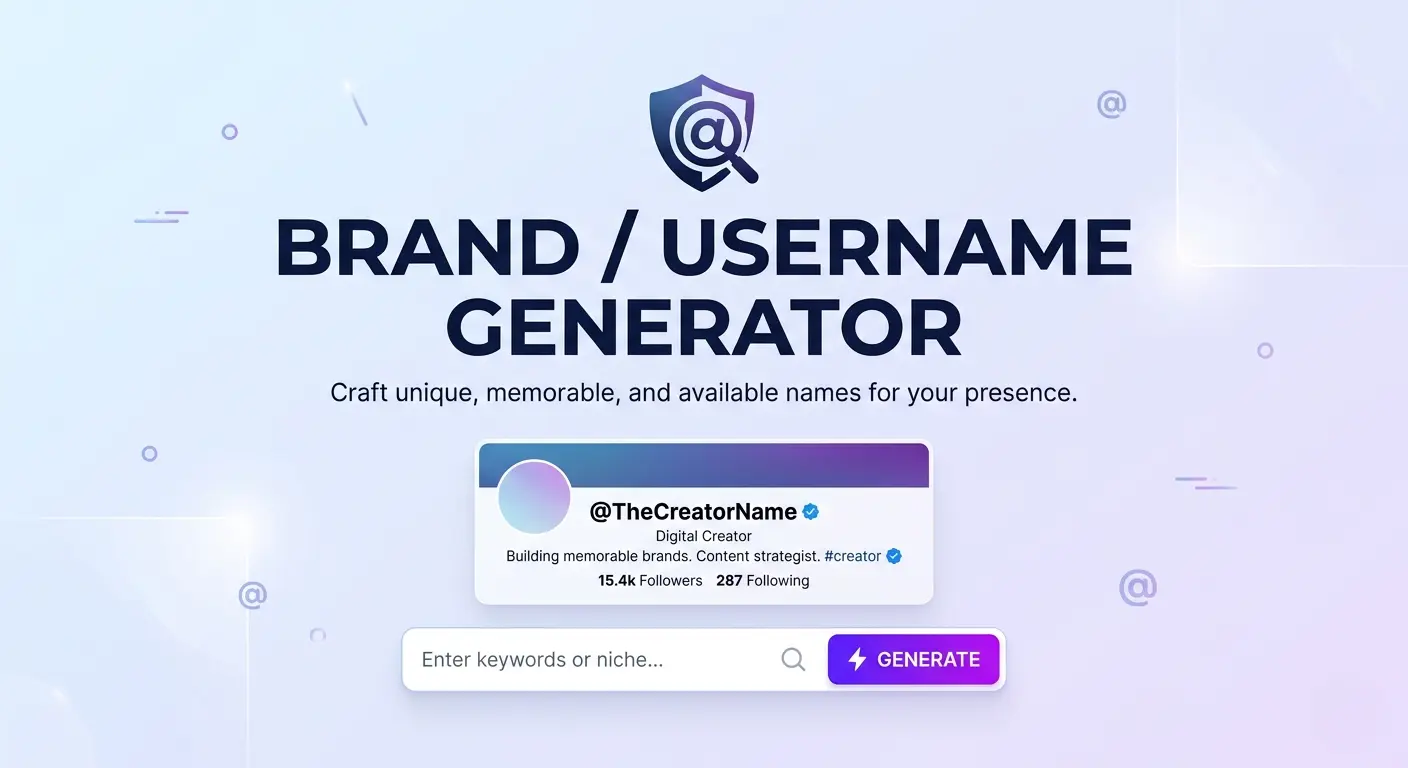 brand username generator