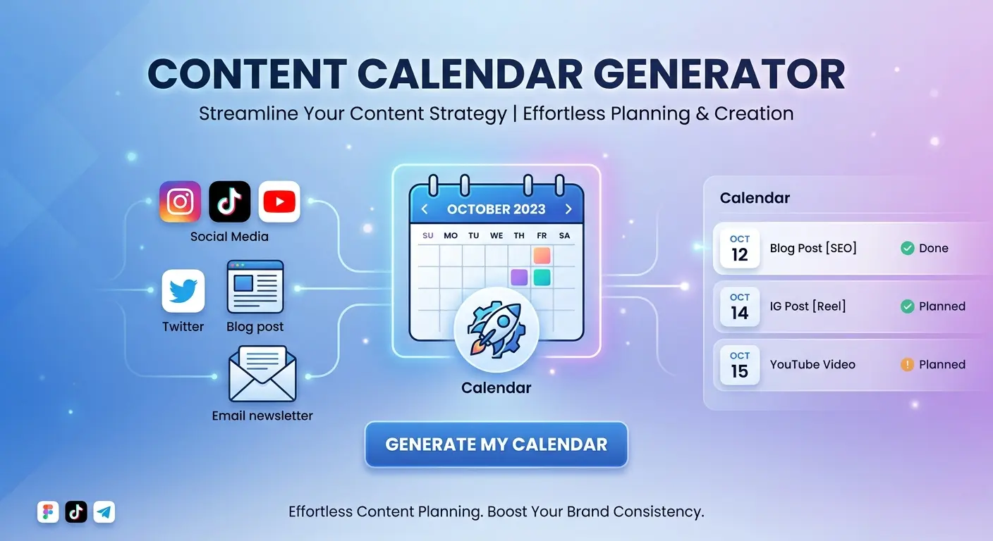 content calender generator