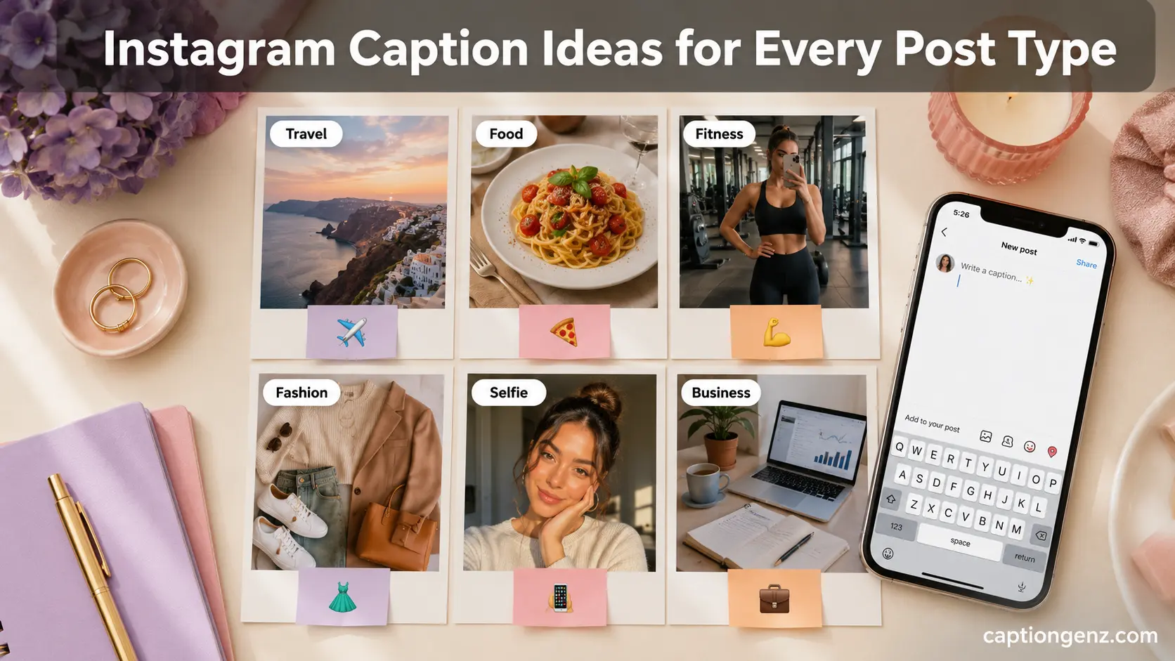 best instagram caption ideas for every type of photo