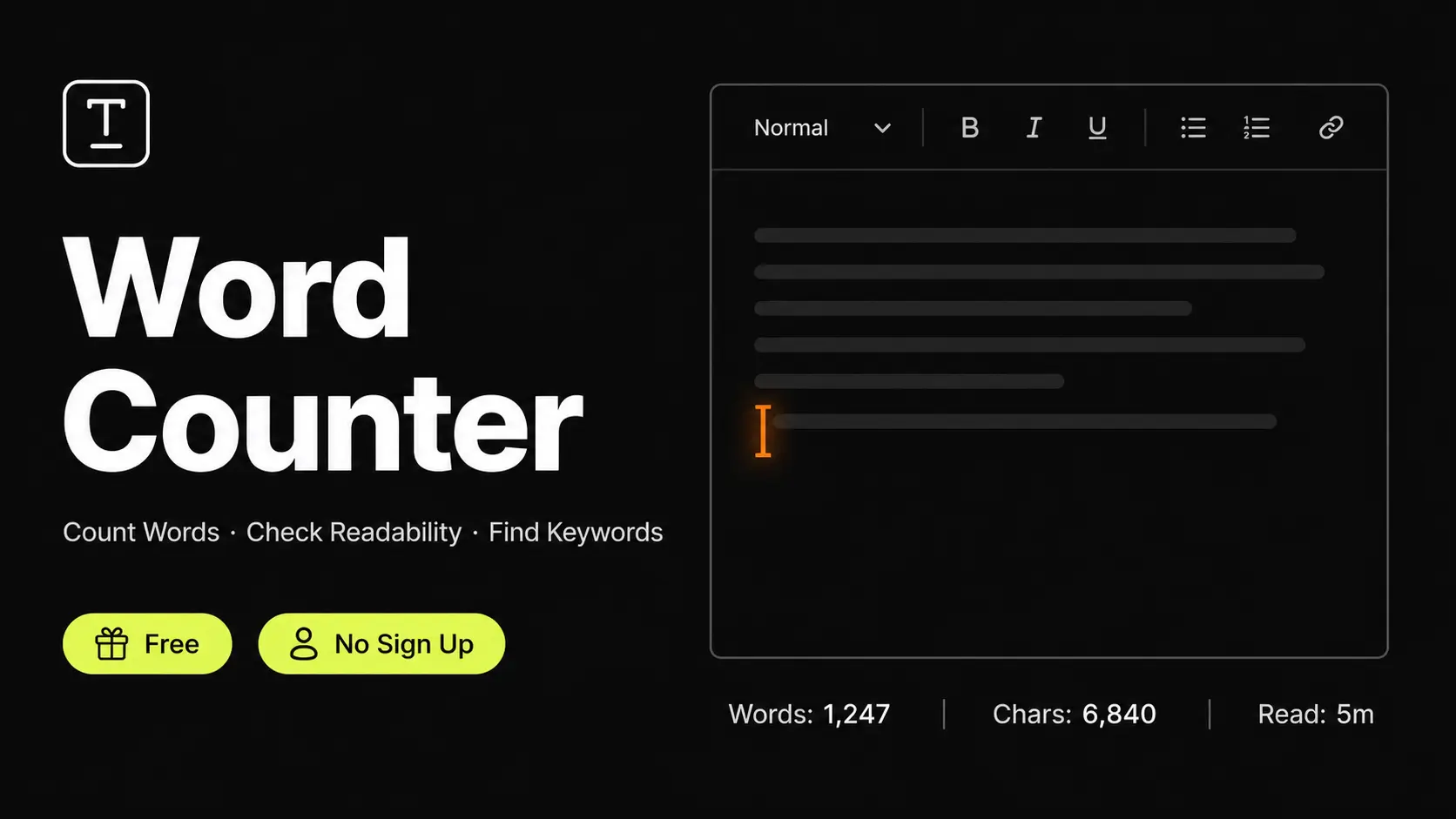 free word counter online